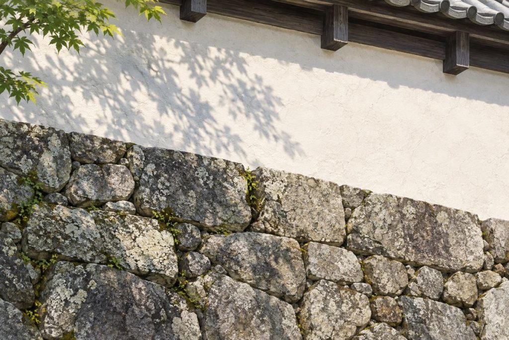 亀山城跡と旧多門櫓のテーマを表現した生成イメージ