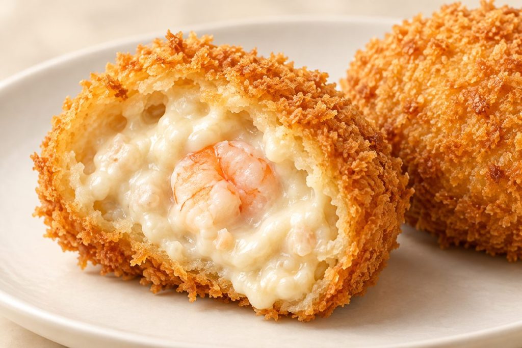 ふらいぱんのクリームコロッケを題材にした生成イメージ